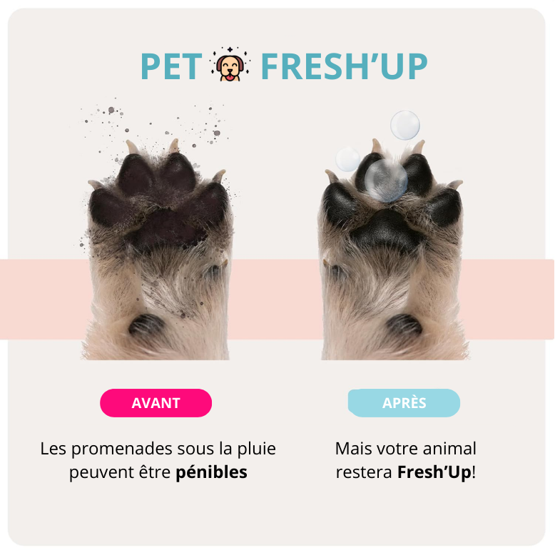Fresh'Up™ Nettoyeur de Pattes