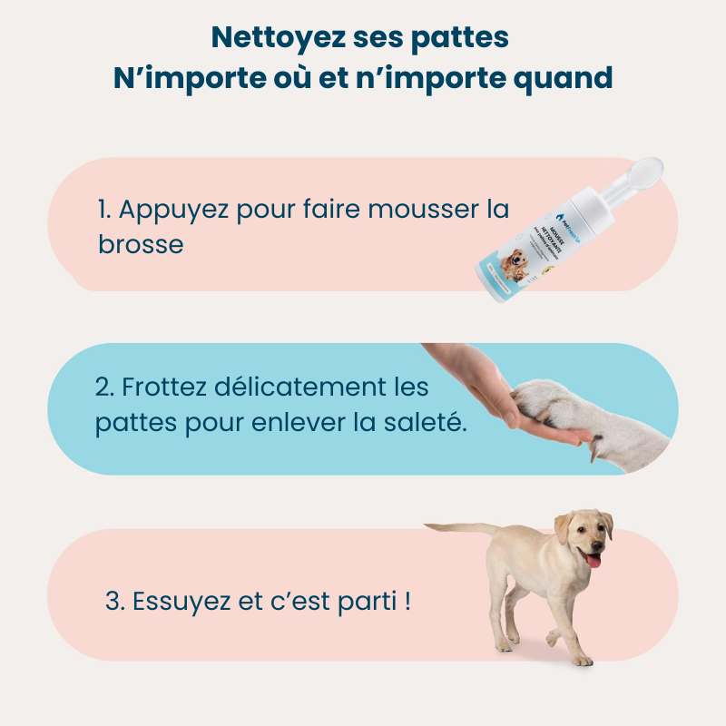 Fresh'Up™ Nettoyeur de Pattes